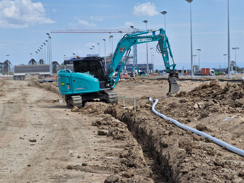 excavator hire ballina